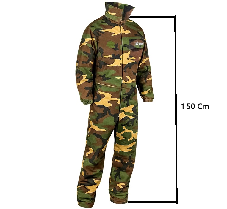 BUZO CAMO CAMPOS C/ PROTECTOR DE CUELLO  S/M  TALLA  NIÑOS - Envio Gratis*